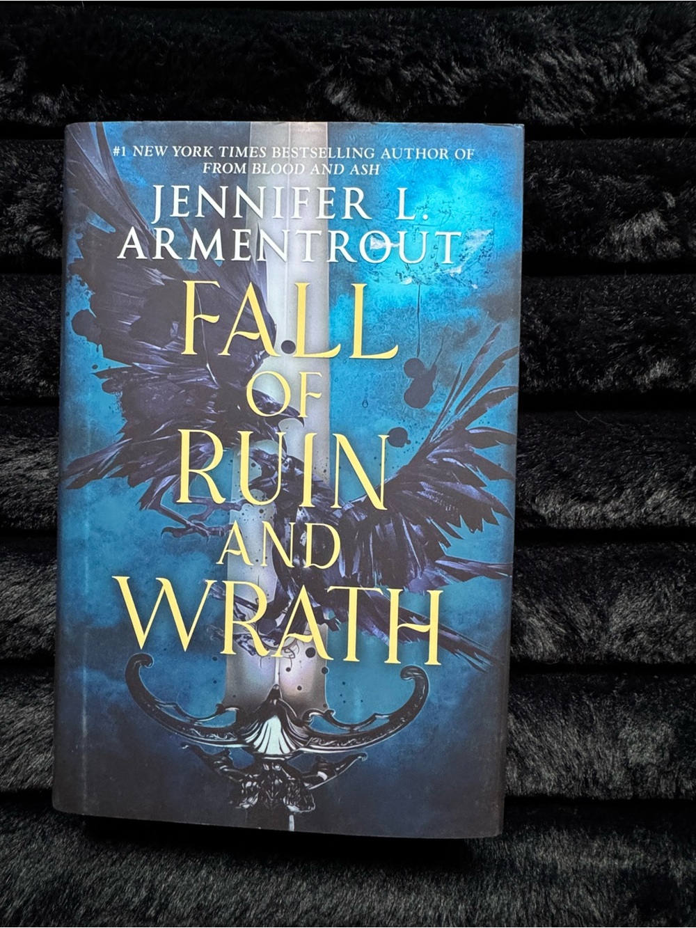 Fall of Ruin and Wrath by Jennifer L. Armentrout - Blue Cover
